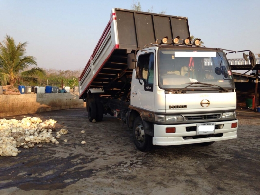 Hino FC3JLKA ปี 43 หกสูบ 165 แรงม้า ยาว 6.10/ ดั๊ม 12 ตัน เบรคทีฟฟี้ พาวเวอร์ เรเดียรหกเส้น