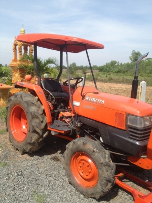 L3408 Kubota  อุปกรณ์3ชิ้น ดันหน้า+ผาน5x22" LCS +โลตารี่จอบหมุนวิเชียร์170 เอกสารเล่มทะเบียนพร้อมโอน