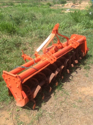 L3408 Kubota  อุปกรณ์3ชิ้น ดันหน้า+ผาน5x22" LCS +โลตารี่จอบหมุนวิเชียร์170 เอกสารเล่มทะเบียนพร้อมโอน