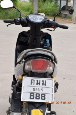 ขาย ยามาฮ่า นูโว Mx สีขาว-ดำ ปี 48 สภาพเครื่องดี เดิม ๆ