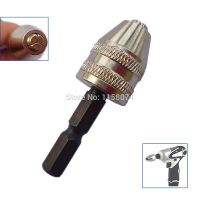 หัวจับดอกสว่านจิ๋ว ขนาด 3 มิล สำหรับจับดอกสว่านเจาะ PCB แกนหกเหลี่ยม สำหรับใช้กับไขควงไฟฟ้า