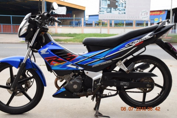 ขาย ฮอนด้า โซนิค สีน้ำเงิน-ดำ ปี 50 สภาพเครื่องดี เดิม ๆ ขาย ฮอนด้า โซนิค สีน้ำเงิน-ดำ ปี 50 สภาพเครื่องดี เดิม ๆ