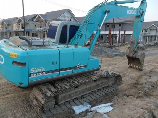 Kobelco SK200 Mark 6 YN10 SN:38xxx ไฟฟ้าเต็ม,เอกสาร Inv ช่วงล่างเปลี่ยนใหม่,พร้อมใช้