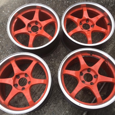 ขาย ล้อ  17   5 รู  114  กว้าง  8.5 ทั้ง 4 วง