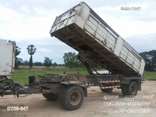 ขายด่วน ลูกพ่วง 2 เพลา ดั้มพ์ SMM สามมิตร สภาพใช้งานได้ปกติ เดิมๆ ราคาสุดคุ้ม ขายด่วน ลูกพ่วง 2 เพลา ดั้มพ์ SMM สามมิตร สภาพใช้งานได้ปกติ เดิมๆ ราคาสุดคุ้ม