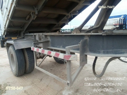 ขายด่วน ลูกพ่วง 2 เพลา ดั้มพ์ SMM สามมิตร สภาพใช้งานได้ปกติ เดิมๆ ราคาสุดคุ้ม ขายด่วน ลูกพ่วง 2 เพลา ดั้มพ์ SMM สามมิตร สภาพใช้งานได้ปกติ เดิมๆ ราคาสุดคุ้ม