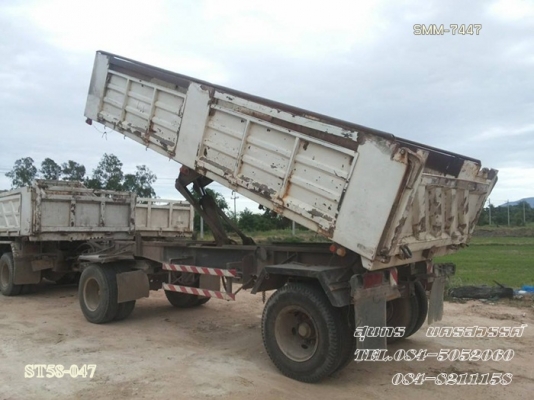 ขายด่วน ลูกพ่วง 2 เพลา ดั้มพ์ SMM สามมิตร สภาพใช้งานได้ปกติ เดิมๆ ราคาสุดคุ้ม ขายด่วน ลูกพ่วง 2 เพลา ดั้มพ์ SMM สามมิตร สภาพใช้งานได้ปกติ เดิมๆ ราคาสุดคุ้ม