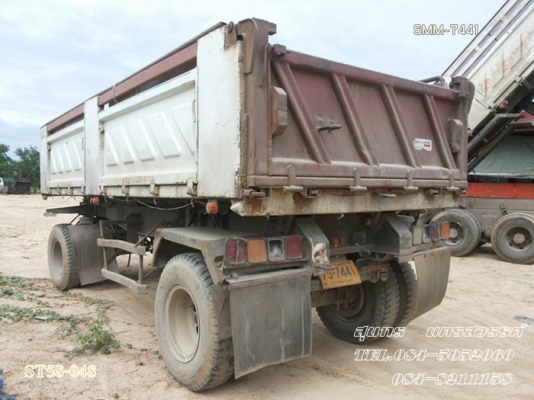 ขายด่วน ลูกพ่วง 2 เพลา ดั้มพ์ SMM สามมิตร สภาพใช้งานได้ปกติ เดิมๆ ราคาสุดคุ้ม