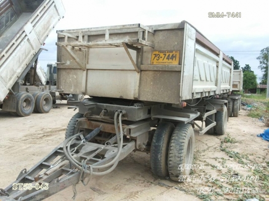 ขายด่วน ลูกพ่วง 2 เพลา ดั้มพ์ SMM สามมิตร สภาพใช้งานได้ปกติ เดิมๆ ราคาสุดคุ้ม ขายด่วน ลูกพ่วง 2 เพลา ดั้มพ์ SMM สามมิตร สภาพใช้งานได้ปกติ เดิมๆ ราคาสุดคุ้ม