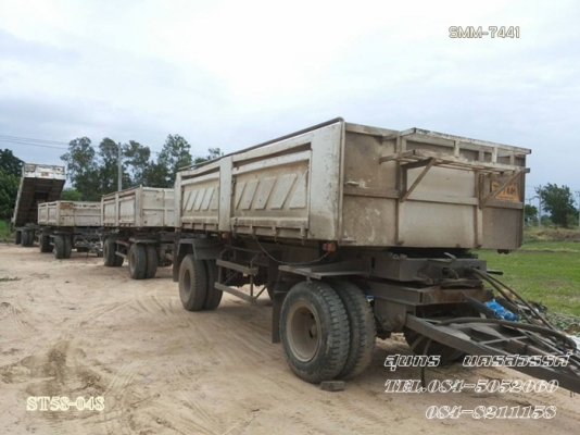 ขายด่วน ลูกพ่วง 2 เพลา ดั้มพ์ SMM สามมิตร สภาพใช้งานได้ปกติ เดิมๆ ราคาสุดคุ้ม ขายด่วน ลูกพ่วง 2 เพลา ดั้มพ์ SMM สามมิตร สภาพใช้งานได้ปกติ เดิมๆ ราคาสุดคุ้ม