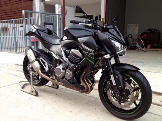 ขาย Kawasaki Z800 โฉมปี2014 ท่อสูตรไทเทเนี่ยม ราคา319000บาท รับเทริ์น จัดไฟแนนท์ ขาย Kawasaki Z800 โฉมปี2014 ท่อสูตรไทเทเนี่ยม ราคา319000บาท รับเทริ์น จัดไฟแนนท์