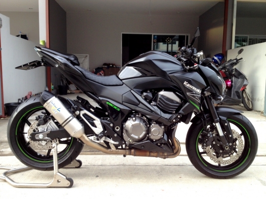 ขาย Kawasaki Z800 โฉมปี2014 ท่อสูตรไทเทเนี่ยม ราคา319000บาท รับเทริ์น จัดไฟแนนท์