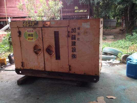 ขาย เครื่องปั่นไฟสภาพดี มือสองจากญี่ปุ่น พร้อมใช้งาน