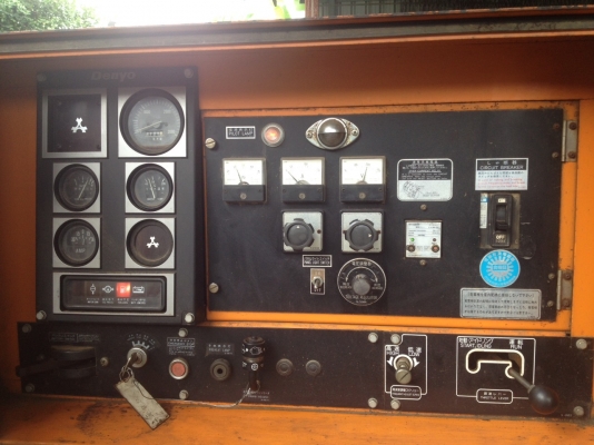 ขาย เครื่องปั่นไฟสภาพดี มือสองจากญี่ปุ่น พร้อมใช้งาน