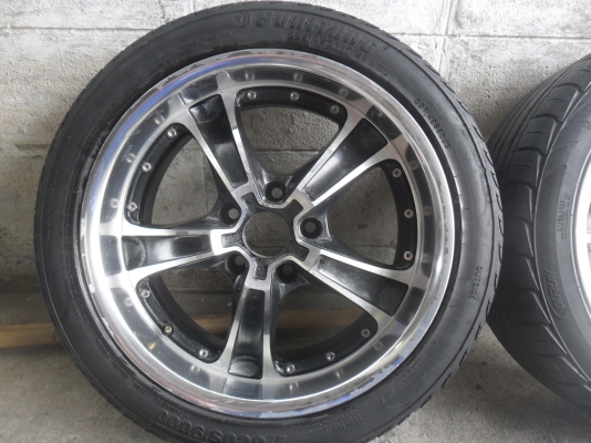 ล้อแม็ก 17นิ้ว 5รู114 LENSO ไร้อมยาง สวยๆ 4 ล้อ ราคา 7900 บาท