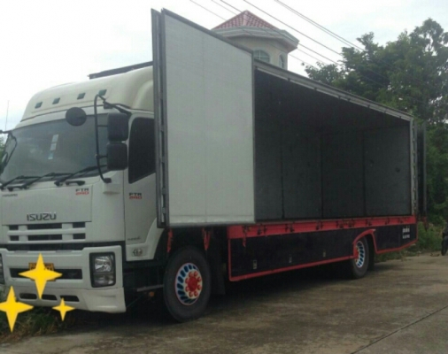 หกล้อใหญ่ อีซูซุ TFR240แรง ห้างแท้ ปี55 บรรทุกตู้แห้ง สภาพสวยเดิมทั้งคัน เอกสารทะเบียนพร้อมโอน