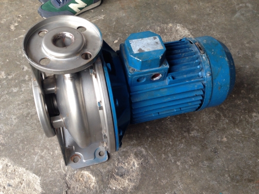 ขายปั้มน้ำหอยโข่งหัวปั้มสแตนเลส Ebara 5.5HP. 380V สภาพสวย วิ่งนิ่ม พร้อมใช้งาน ขายปั้มน้ำหอยโข่งหัวปั้มสแตนเลส Ebara 5.5HP. 380V สภาพสวย วิ่งนิ่ม พร้อมใช้งาน