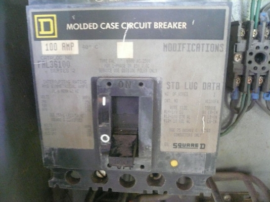 ขายตู้คอนโทรล ไฟ3เฟต 100แอมป์