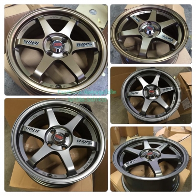 ขายล้อใหม่ งานSSW ขอบ15 TE37 ก้านยก กว้าง7" ออฟ35. ล้อเปล่า ชุดละ 9,900฿.