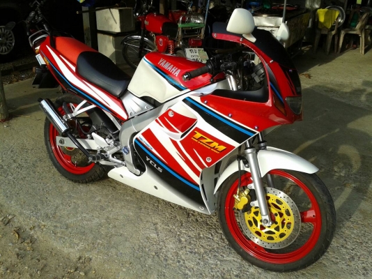 Yamaha TZM แต่งใหม่หมด