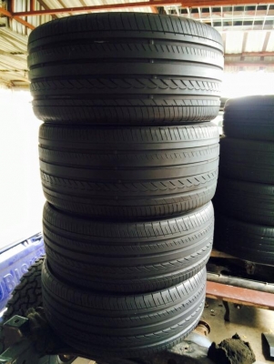 ขายยางขอบ 18"สวยๆ1ชุด คู่หน้า 225/40R18 คู่หลัง 265/35R18 ปี 12