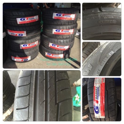 ขายยางSoft ใหม่ปี15 GT Radian 195-50-15  ถูกกว่าใคร สนใจโทร 0865601433