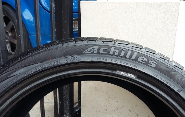 ยาง,265-35-18 Achilles Sport.2 ปลายปี12หนึ่งคู่ 3,800 ยาง,265-35-18 Achilles Sport.2 ปลายปี12หนึ่งคู่ 3,800