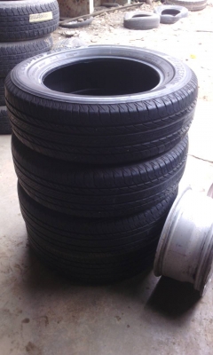 225/65R17 BRIDGESTONE ECOPIA ปี2014 ชุด 4 เส้น tel.081-427-3941