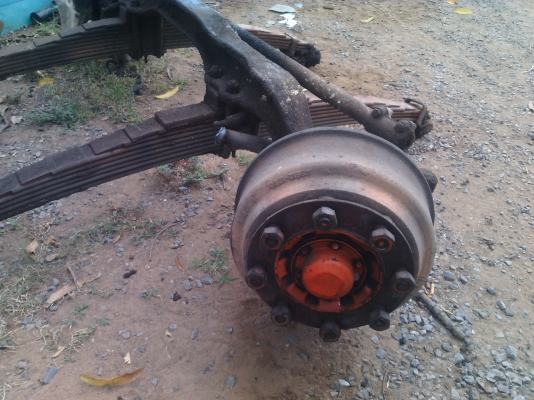 ขายเฟื่องท้าย คานหน้า zm 8 น๊อต เบรคแห้ง