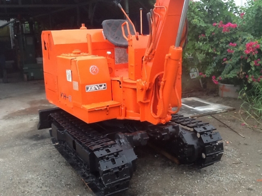 รถแบคโฮ kubota kh-8 สภาพดีพร้อมใช้ มาจากญี่ปุ่น ราคาไม่แพงครับ