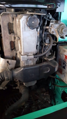 รถยกมิตซูบิชิ 2.5 ตัน เสาสูง 4.75 เมตร เครื่องดีเซล เกียร์ออโต้ งาหนีบ