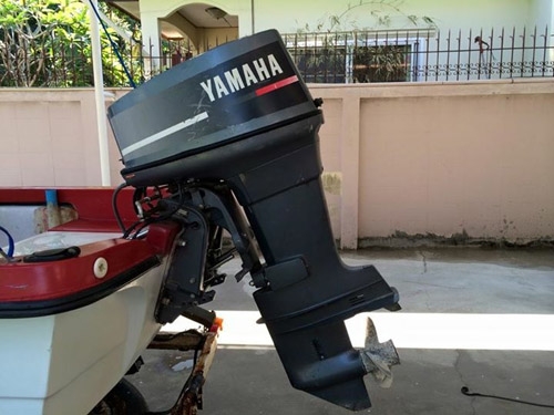 ขายเรือไฟเบอร์ 15 ฟุตพร้อม เครื่องYAHAMA 55