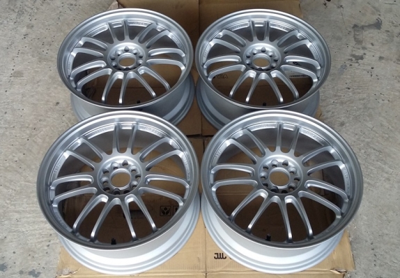 ล้อ,RE30"แท้"Silver 18X7.5 ออฟ'50 5รู100 ชุดละ 38,000