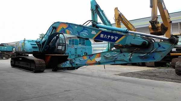 SK200LC-3 # YQ-03105 10777ชั่วโมง รถปี1997 อาร์มยาว 15 เมตร เก่าญี่ปุ่น