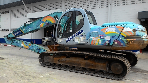 SK200LC-3 # YQ-03105 10777ชั่วโมง รถปี1997 อาร์มยาว 15 เมตร เก่าญี่ปุ่น