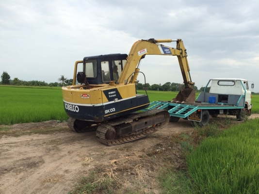 แม็กโคร/ Kobelco SK03 Mark 2 ไฟฟ้าครบ/ ช่วงล่างเต็ม/ เอกสาร Inv