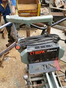 มาอีกตัวครับ เครื่อตัดไม้ ผ่าไม้ บากไม้ สำหรับหัวเสา หรืองานอื่น อเนกประสงค์ ไฟ 110v เก่าญี่ปุ่น