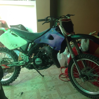 ขาย kx125 ปี 1996 วางเครื่อง kr