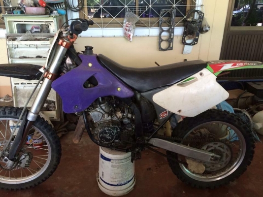 ขาย kx125 ปี 1996 วางเครื่อง kr ขาย kx125 ปี 1996 วางเครื่อง kr