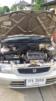 ขายฮอนด้าซิตี้ปี 98 ตัวท็อป เกียร์ออโต้ติดแก๊สlpg เครื่อง 1.5 หัวฉีด