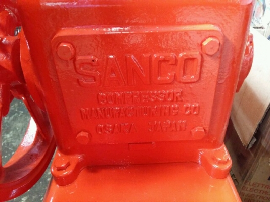 ขายปั้มลม sanco 3แรง ไฟ220v.