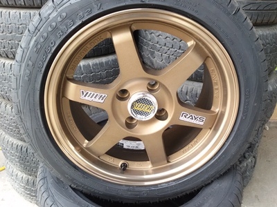 ขายล้อTE37ขอบ15กว้าง7 4รู100พร้อมยางใหม่195/50/15 4 ล้อ ขายล้อTE37ขอบ15กว้าง7 4รู100พร้อมยางใหม่195/50/15 4 ล้อ