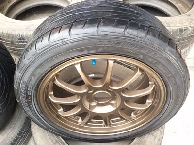 ขายล้อขอบWHEELS 15 4รู 100 กว้าง6.5 พร้อมยาง195/50/15 4 ล้อ