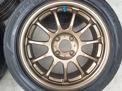 ขายล้อขอบWHEELS 15 4รู 100 กว้าง6.5 พร้อมยาง195/50/15 4 ล้อ