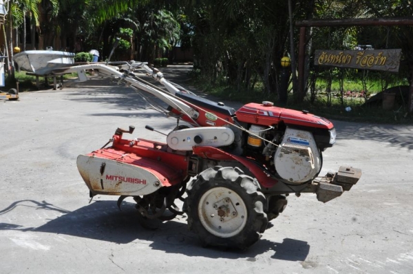 ขายรถไถ MITSUBISHI พร้อมโรตารี่ เข้าร่องสบาย สภาพสวยเดิมญี่ปุ่นไม่เคยใช้ในไทย 18,500