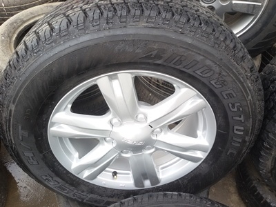 ขายล้อISUZU Mu-X New ISUZU17พร้อมยางปี 14  4 ล้อ