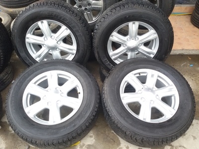 ขายล้อISUZU Mu-X New ISUZU17พร้อมยางปี 14  4 ล้อ