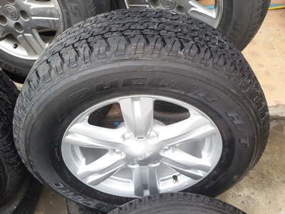 ขายล้อISUZU Mu-X New ISUZU17พร้อมยางปี 14  4 ล้อ