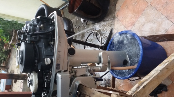 Honda 5 Hp 4 Stroke NEW NEW  ซื้อเผื่อไว้ไม่เสียหาย