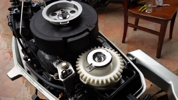 Honda 5 Hp 4 Stroke NEW NEW  ซื้อเผื่อไว้ไม่เสียหาย